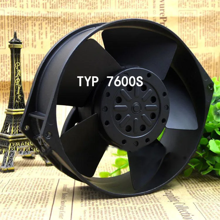 Silent Cooling Fan 230V TYP6078S TYP7600S TYP7855S TYP6058S All metal Axial flow fan