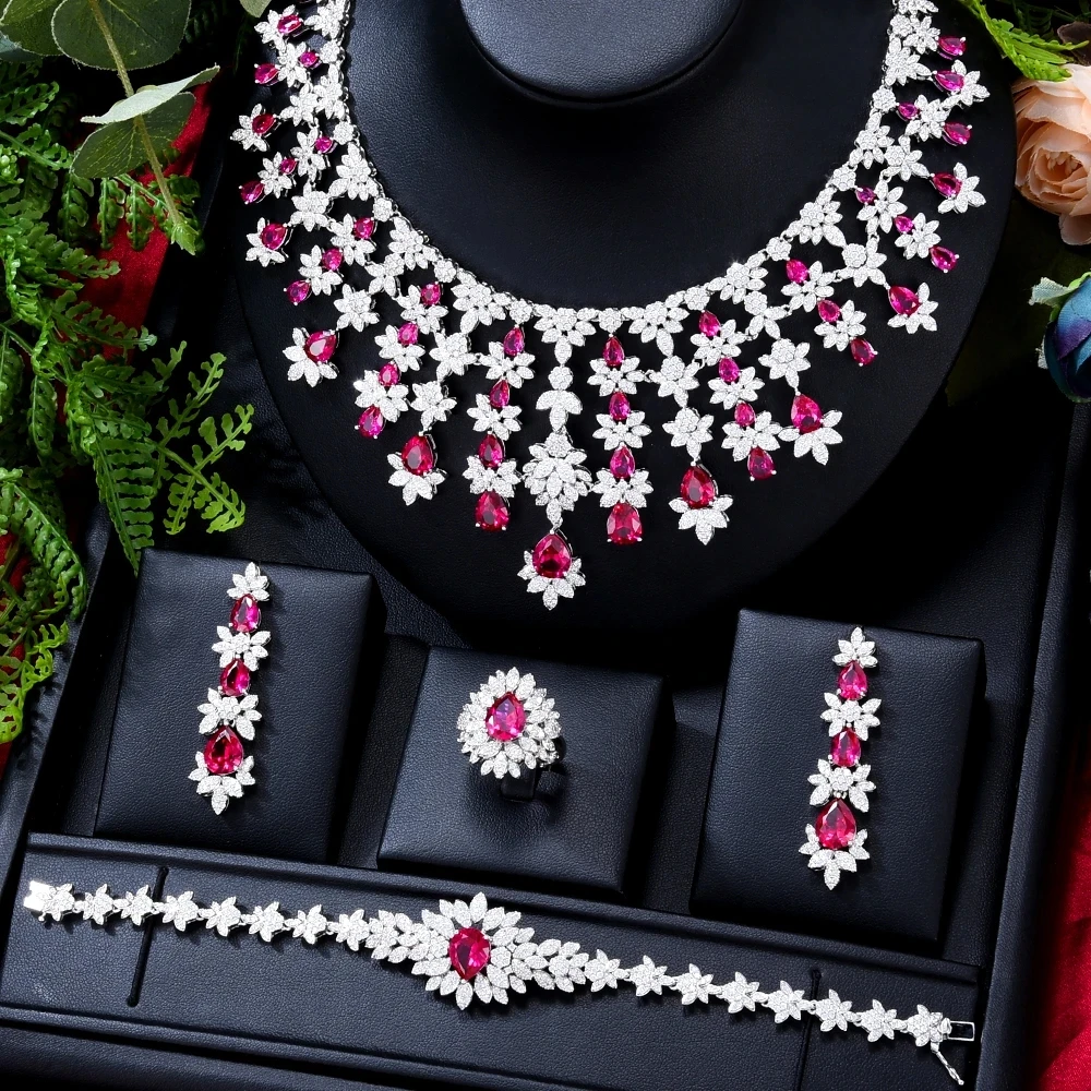 Missvikki neue Mode gelb cz uae Dubai Braut schmuck Sets für Frauen Hochzeits feier nigerian ische afrikanische Halskette Ohrring Set