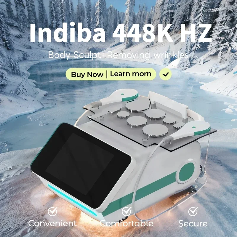 

2024 Indiba Original Activ Deep Beauty Therapy 448K Rf CAP RES Body Fat Removal Body Cellulite Slimming System CET RET