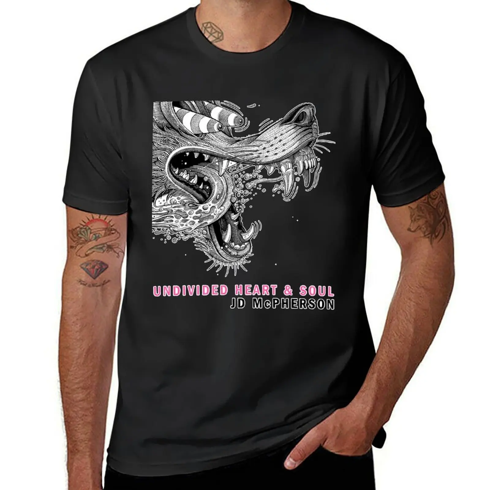 

JD McPHERSON T-Shirt basketball graphic tees cotton graphic tees blue lock Short sleeve tee Men's t-shirts