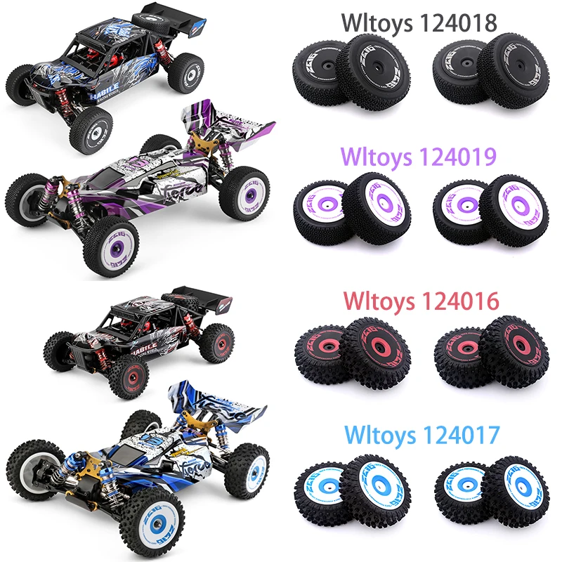 

WLtoys 124017 124016 144001 124019 144010 RC Car Spare Parts Tire 124017-2017 124017-2018 124016-2013 124016-2014