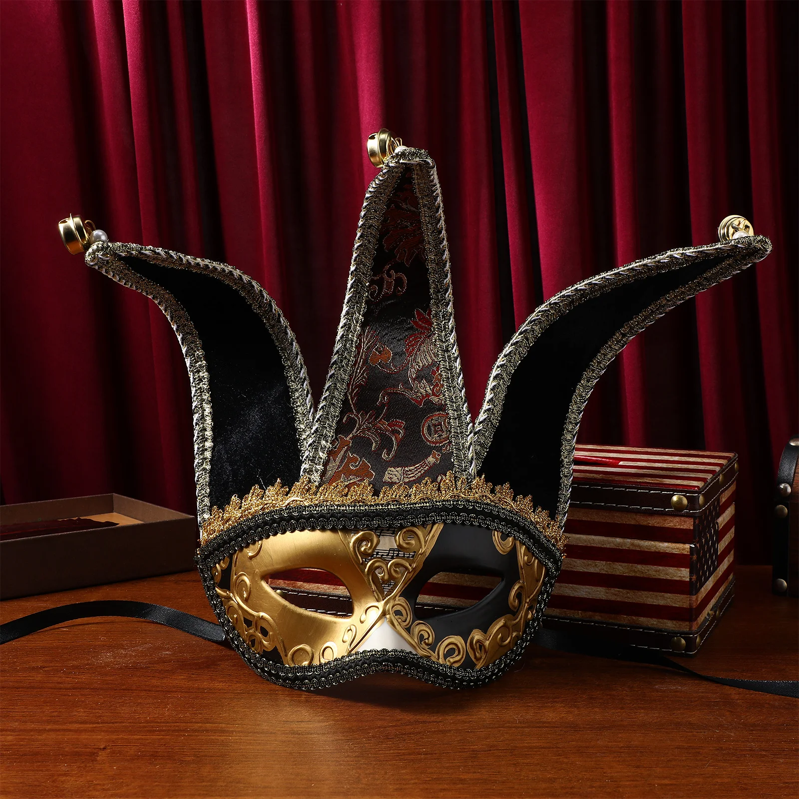 

Venetian Mask Face Masquerade Masks for Party Carnival Venetian Mask Costumes European Style Lightweight Comfortable