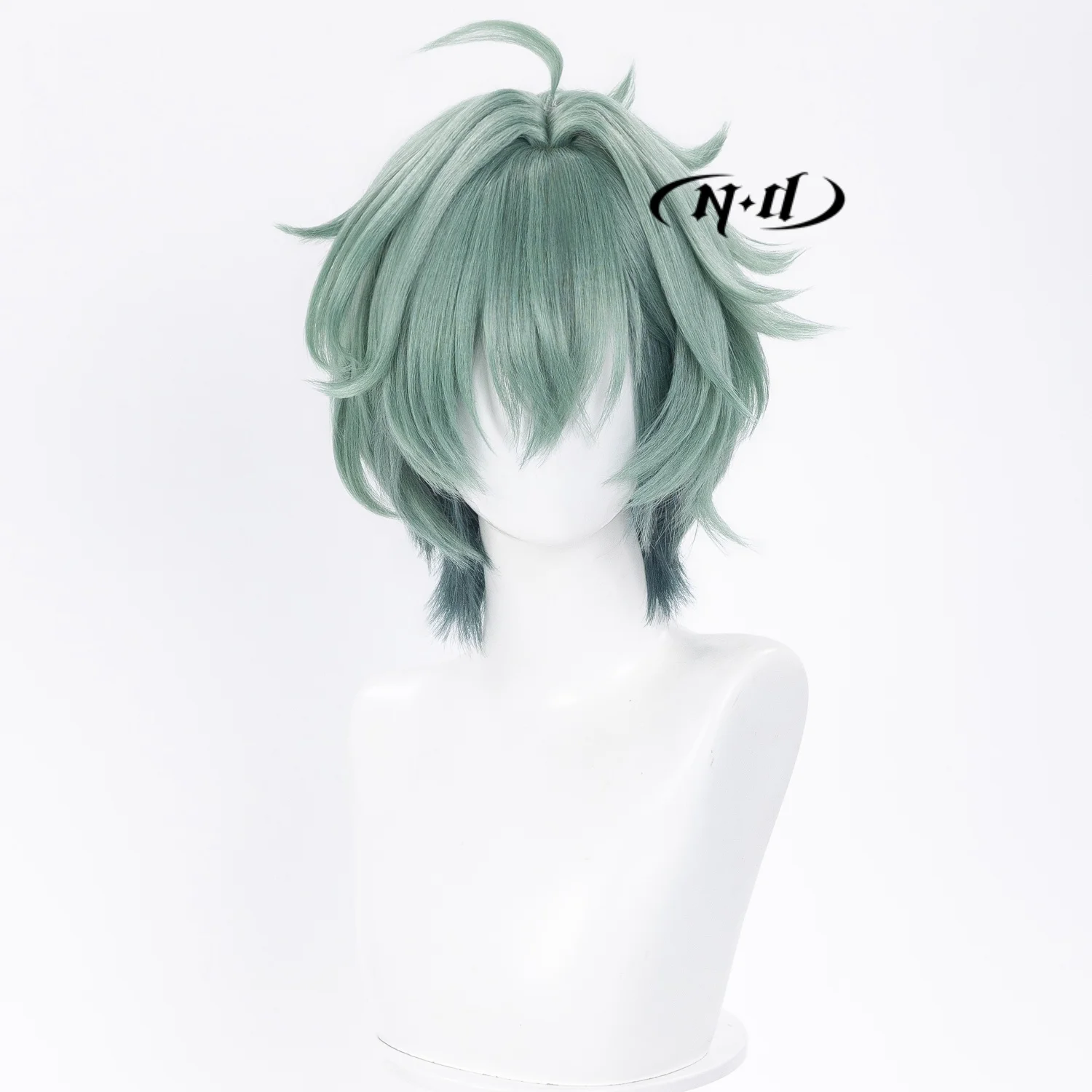 ND Brand Lohen Genshin Impact  Cosplay Wigs Hair Hairpiece for Comic-con Cosplayer Halloween Costume Party Theme Heat-Resistant