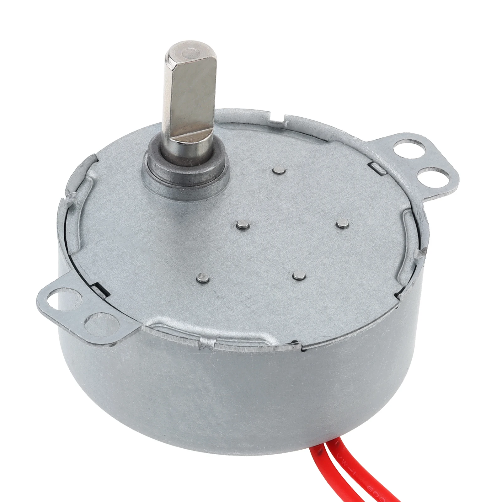 D-Shaft Permanent Magnet Synchronous Motor Metal Gear Motor AC 12V 4W CW/CCW 50/60Hz Electric Motor for Electric Fan