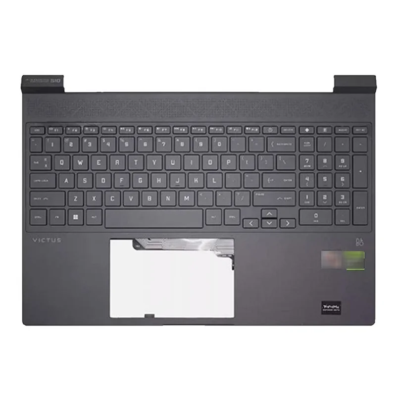 S  New For HP Victus 15-FA 15-FA0031D Palmrest Keyboard Backlit N13298-001