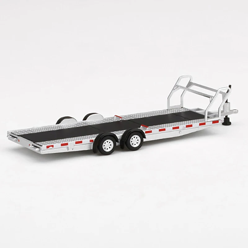 Mini Gt 1:64 Trailer Trailer Auto Hauler Trailer Simulatie Legering Auto Spuitgieten Voertuig Plaat Model Collection Auto Accessoires