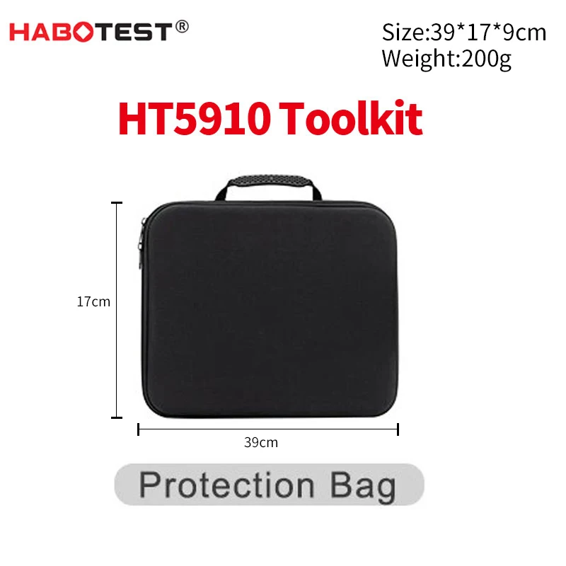 HABOTEST HT5910 Earth Resistance Series Portable Protective Carrying Case