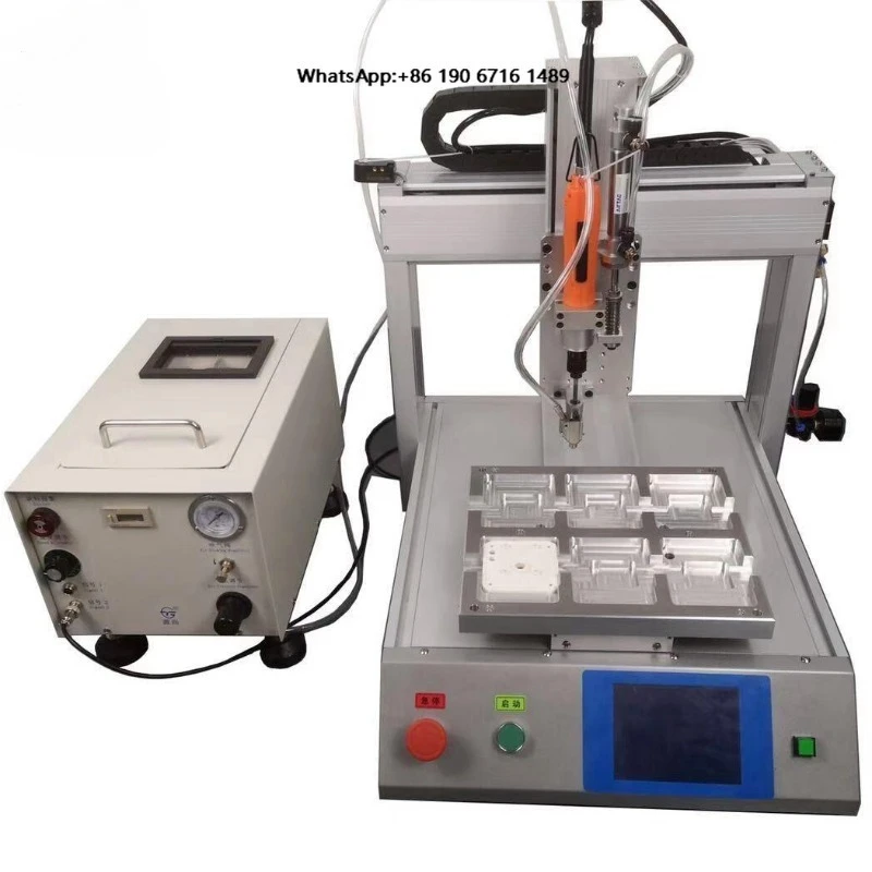 High Efficiency Automatic Screw Assembly Machine for LED Bulb,Industrial Electric Screwdriver Robotic Auto Screw Robot
