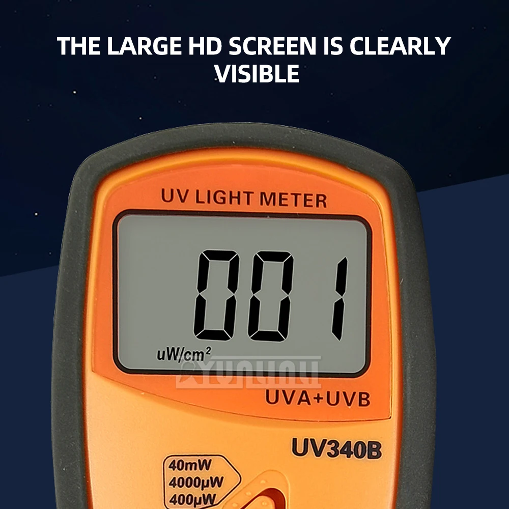 UV340B UV Brightness Tester UV Illuminance Meter