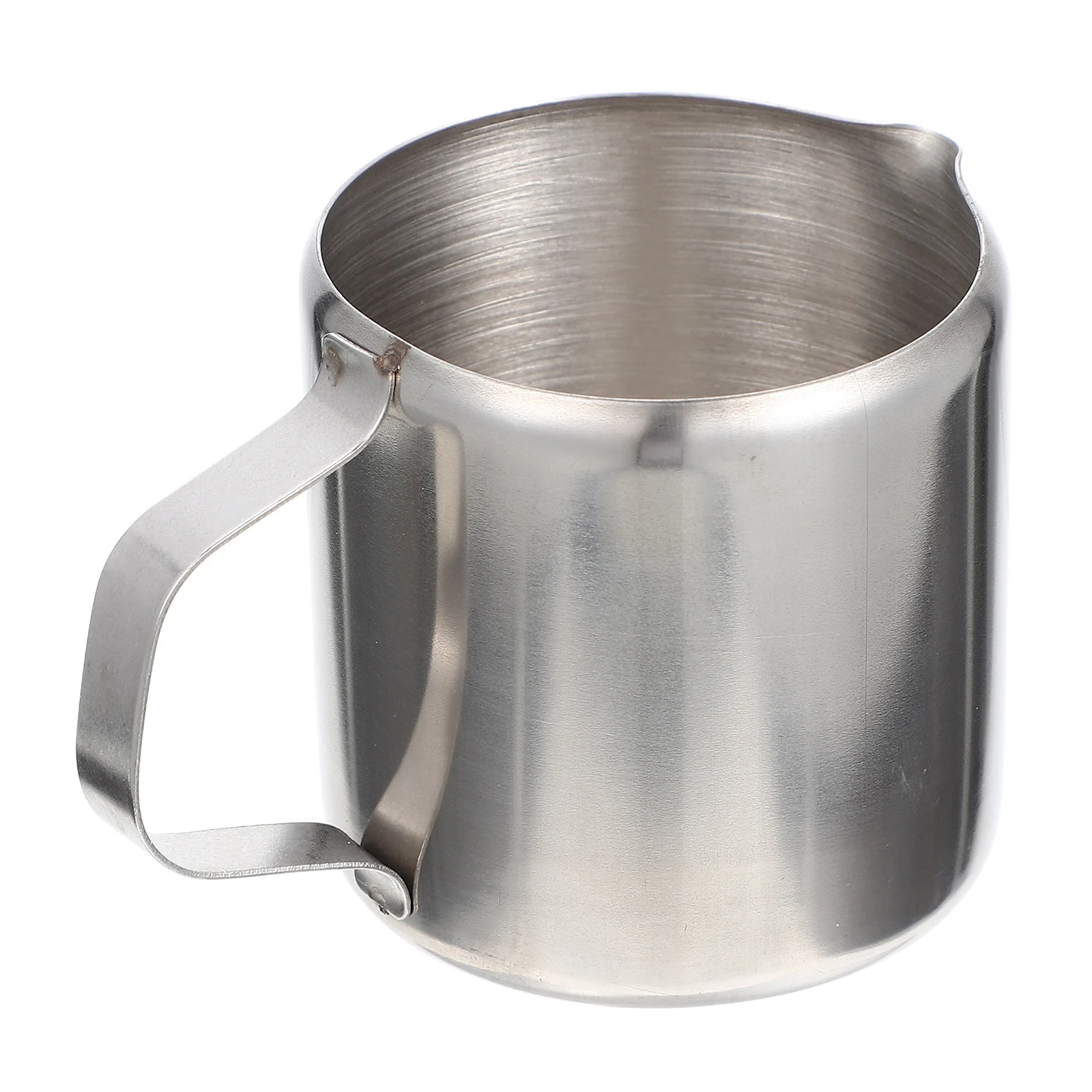 

Stainless Steel Milk Frothing Pitcher Portable Coffee Frother Cup Easy Clean Kitchen Steaming Pitcher For Home Shop Use
