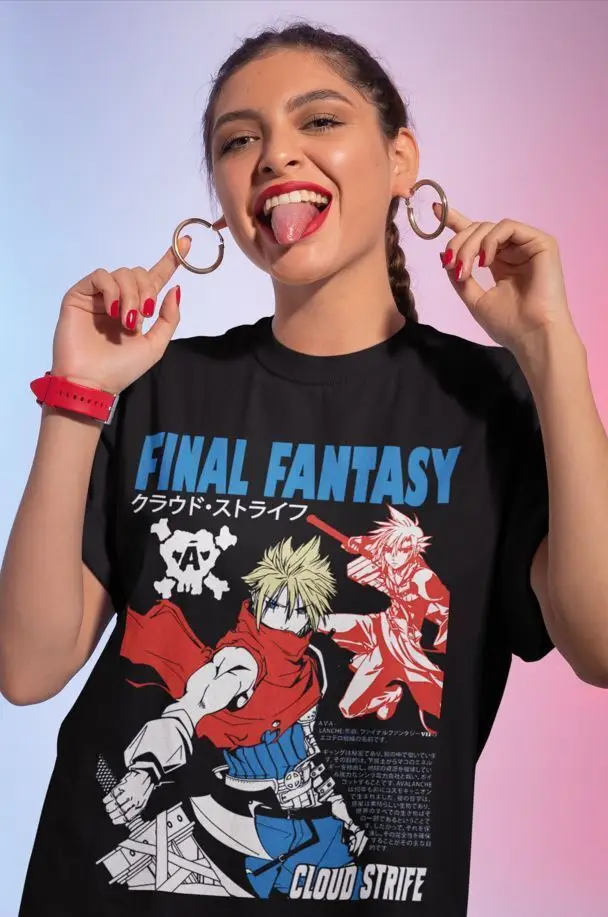 Sephiroth FF VII Final Fantasy 7 FF7 Gamer camiseta Unisex, camiseta, todas las tallas