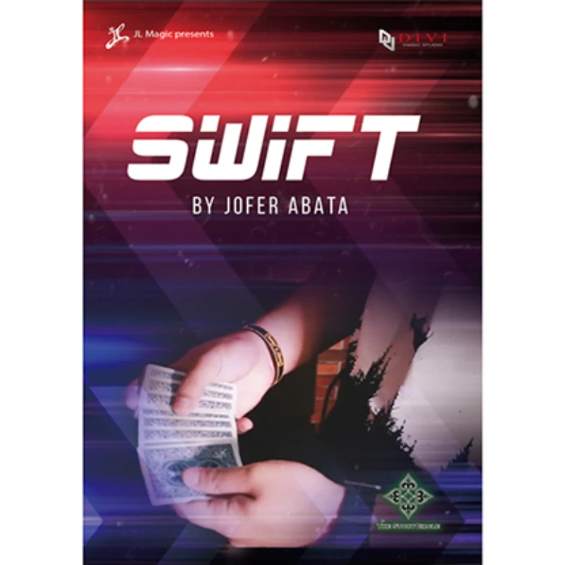 Swift (Gimmicks and DVD) by Jofer Abata - Magic Tricks Close up Magic Street Stage Magia Illusions Gimmick Funny Magician Toys