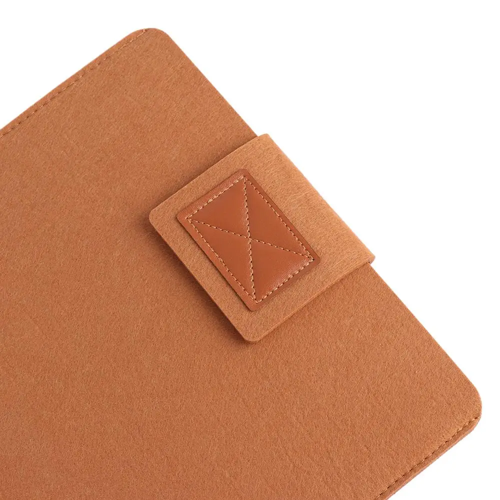 Professional Anti-scratch Fashion Sleeve Case Computer Cover Wool Felt Laptop Bag For Ultrabook Tablet PC Notebook