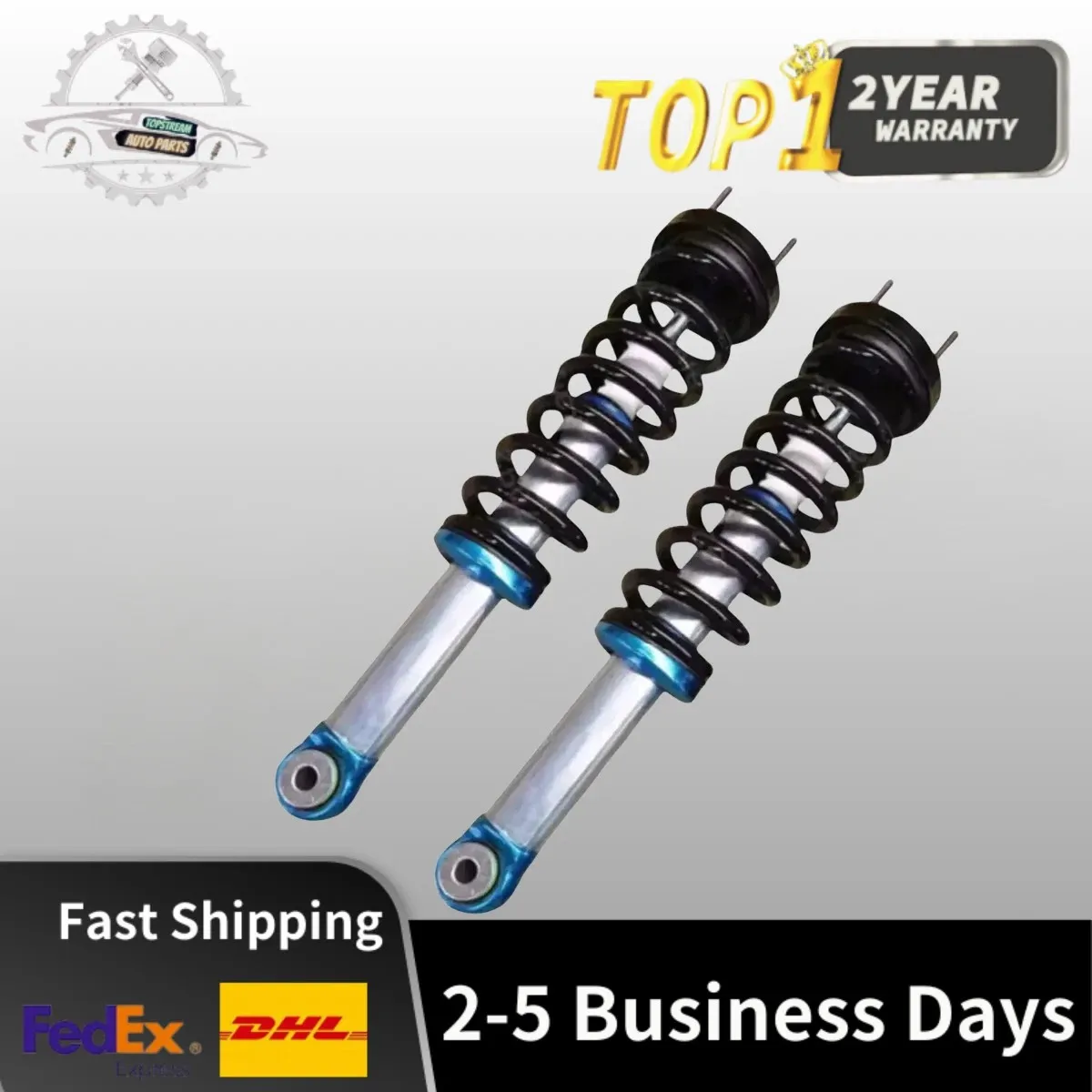 

2X Front Shocks Struts Spring Assembly For Ford F150 SVT Raptor STX BL3Z-18124-H