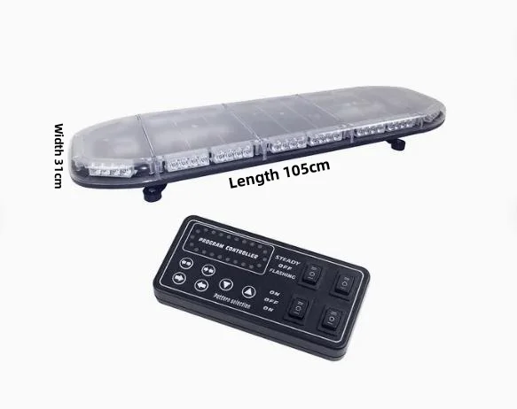 

105cm 72W Led Car Warning light bar,Police Emergency light Fire truck Warning Lights Ambulance Emergency lamp,waterproof