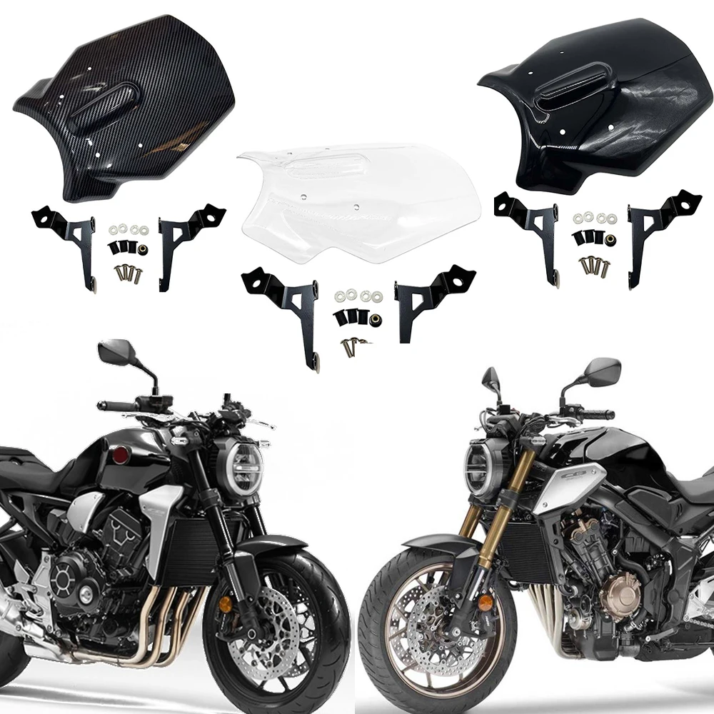 

Motorcycle Windshield is Suitable for Honda CB650R CB1000R CB 650r 1000r 2019 2020 2021 2022 Airflow Windshield