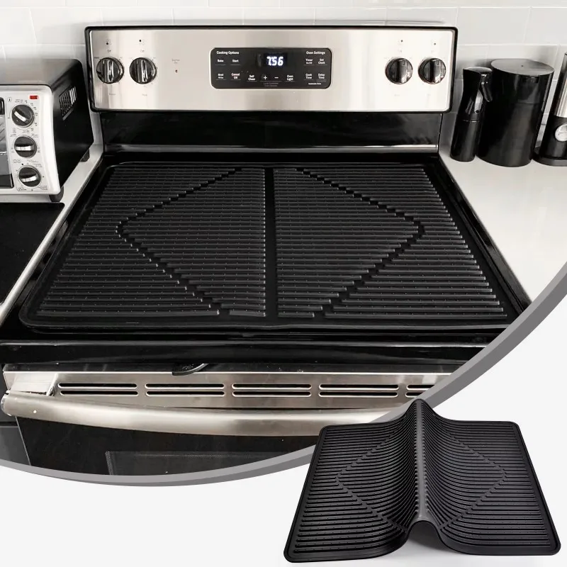 Wholesale Extra Large Silicone Electric Stove Cover Mats BPA- Heat Insulation for Classic Home Kitchen Use