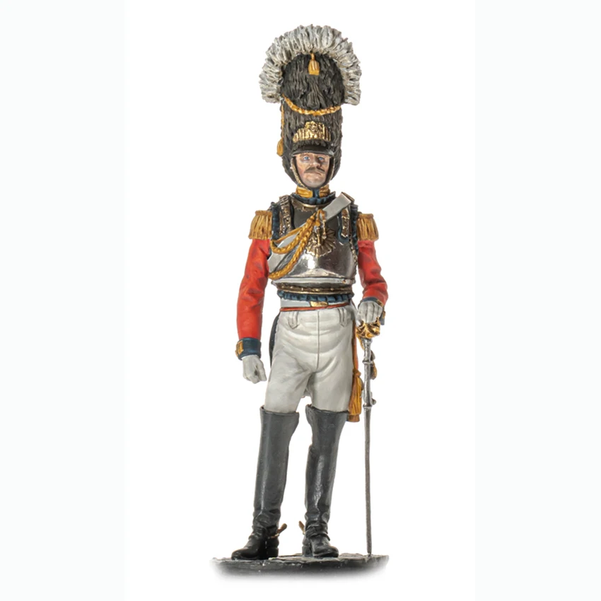 Unassambled Oberst 2. Lebens wächter alte Fantasie Soldat Figur Harz Figur Miniatur Modell Kits unbemalt