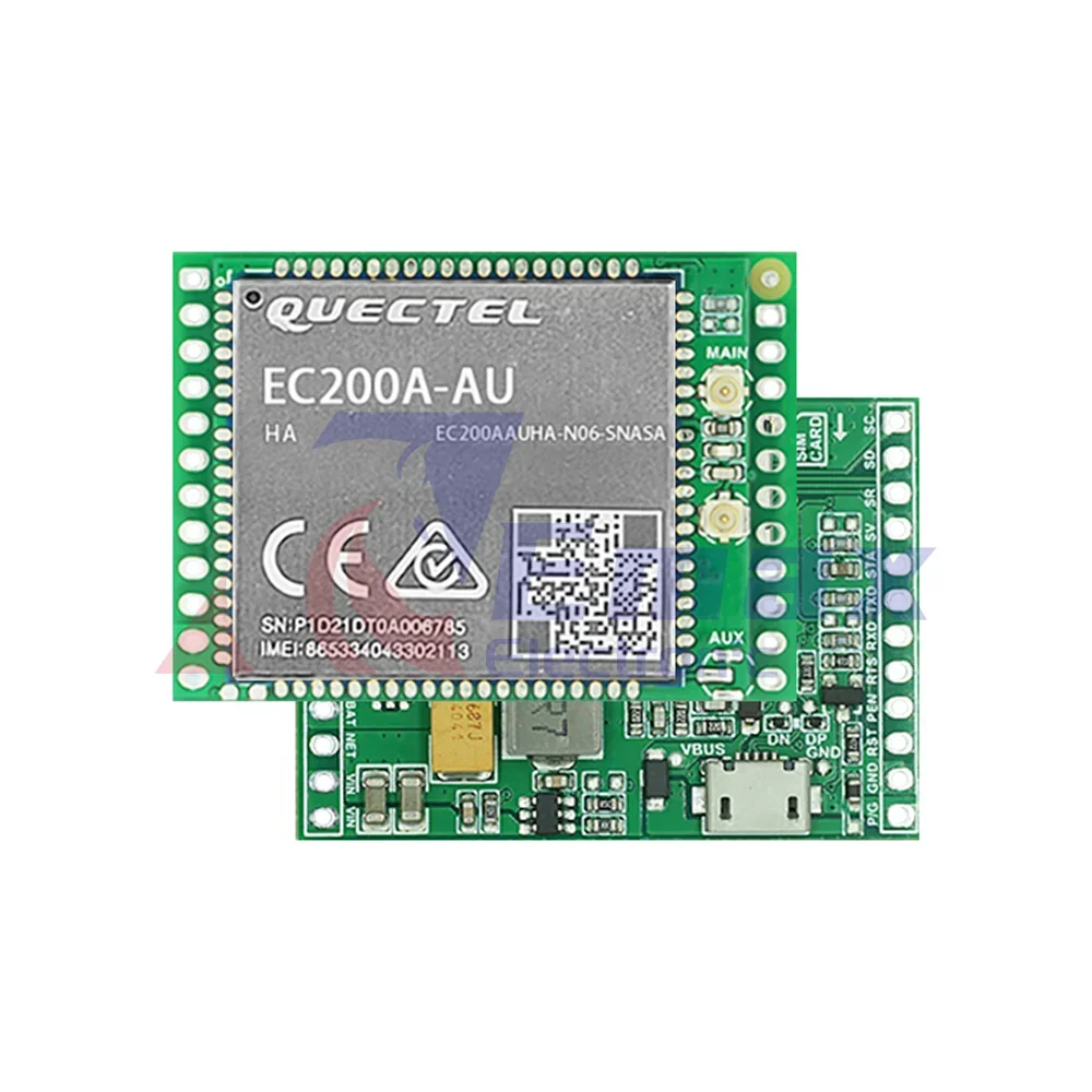 

Модуль Quectel EC200A-AU Основная плата разработки EC200A-AUHA EC200AAUHA-N06-SNASA Модуль LTE CAT4 с GNSS