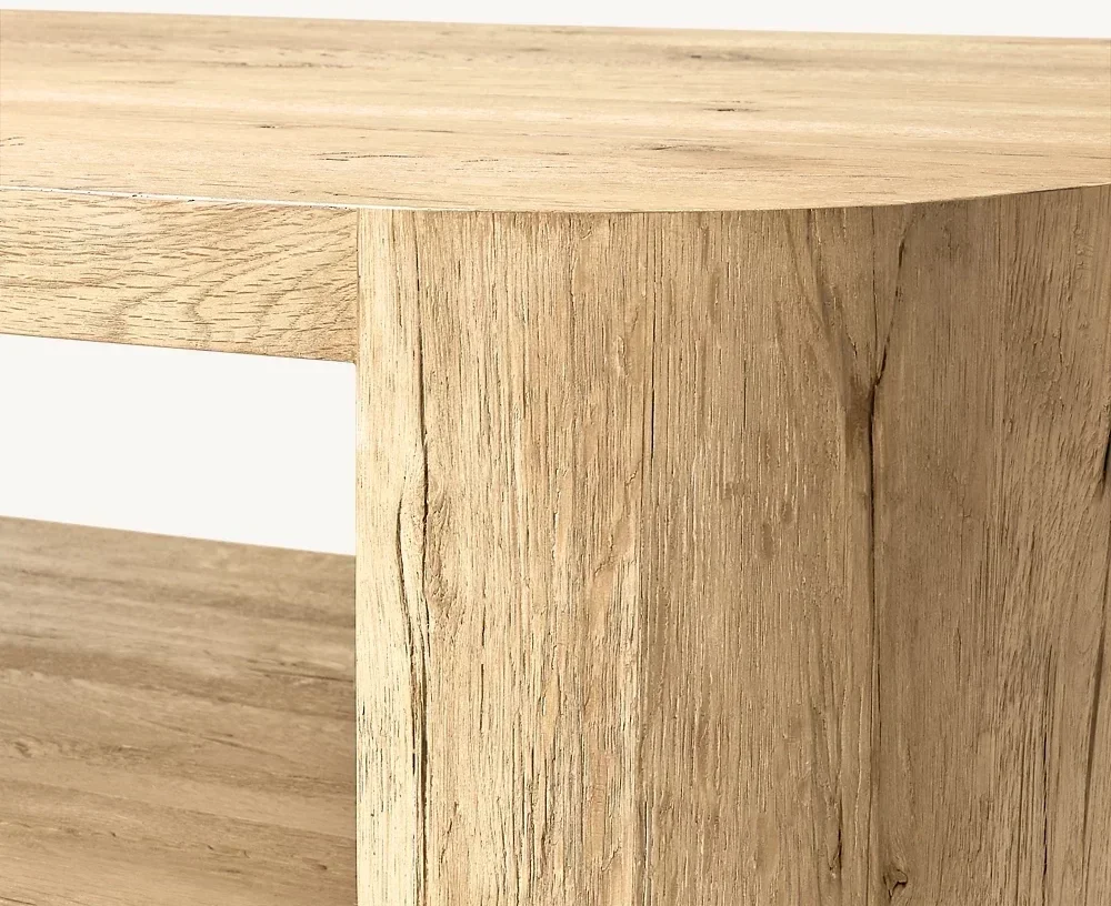 Anpassbarer Tisch Innenimisbel اليد gefertigte Masivholz Eiche Furniere Einzigartiges Muster Couch tisch A