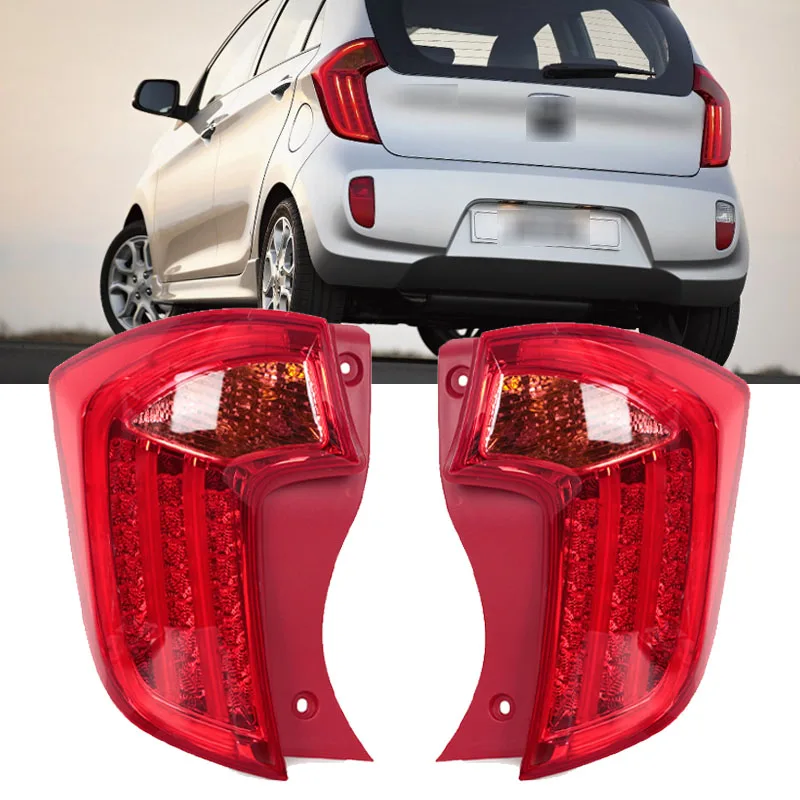 LED Tail Lamp For Kia Picanto 2012 2013 2014-2016 Car Tail Light Stop Light Turn Signal Lamp Rear Stop Brake Lights 924011Y300