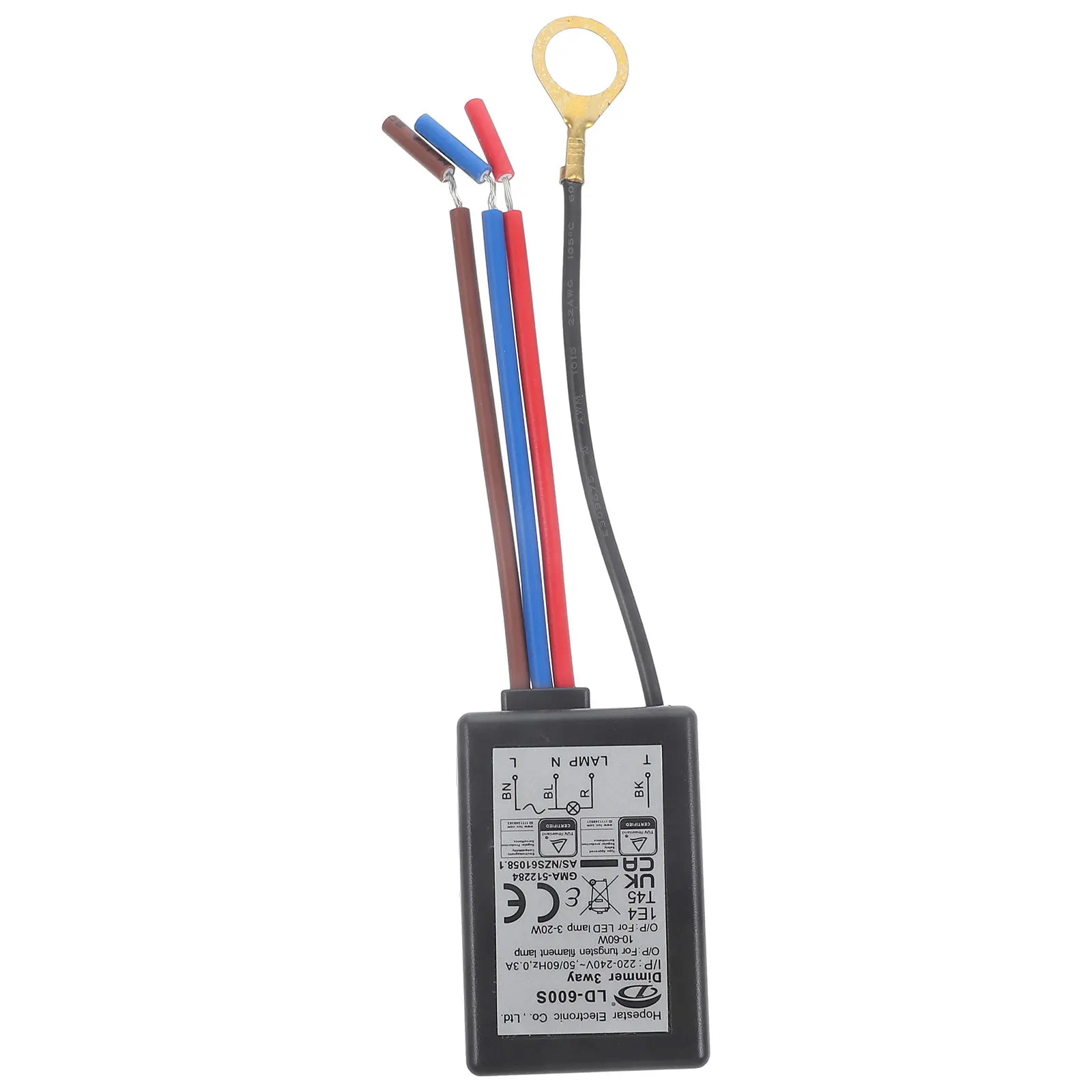 

1pc Touch Led Light Dimmer Switch Black For Table Dimming Tool Lamp Accessory Induction Control Led Use