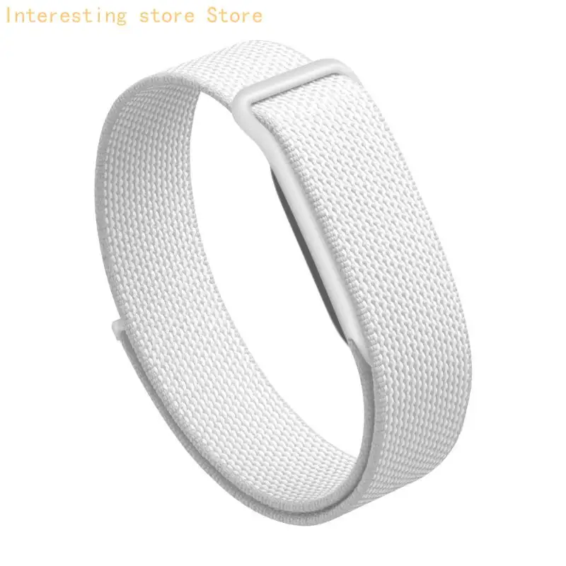 Atmungsaktives Ersatzarmband für die Verwendung mit der Bit Air Smartwatch, Textilarmband mit verstellbarem Wickeldesign für – Detail 2
