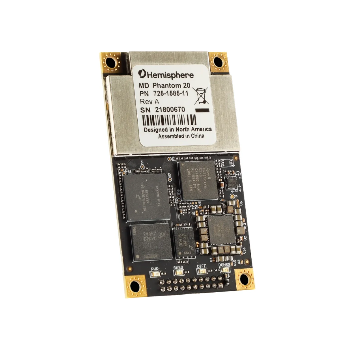 Unistrong P20 Phantom 20 GNSS Receiver  High-precision Positioning Board  800 Channels P20U