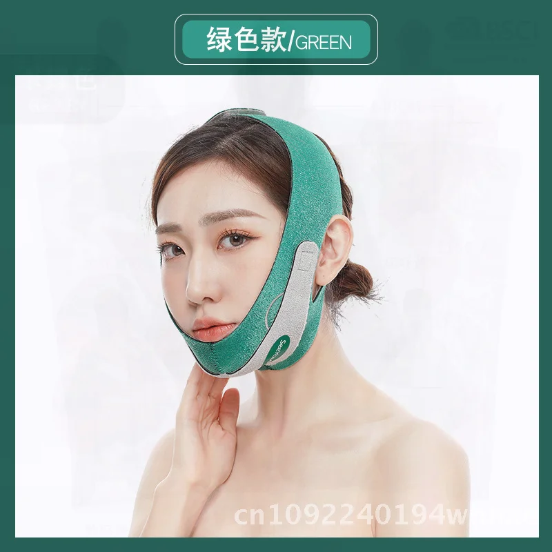 Xiaoyan ضمادة رفع الوجه على شكل حرف V قطعة أثرية مع ملصق قابل للتنفس قناع النوم جهاز تجميل متعدد الوظائف للوجه