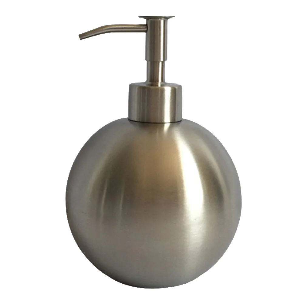 

Liquid Dispenser Stainless Steel Press Pump For Home Use Refillable Hand Soap Container Sub Bottle For Dispensers Soap Bottle