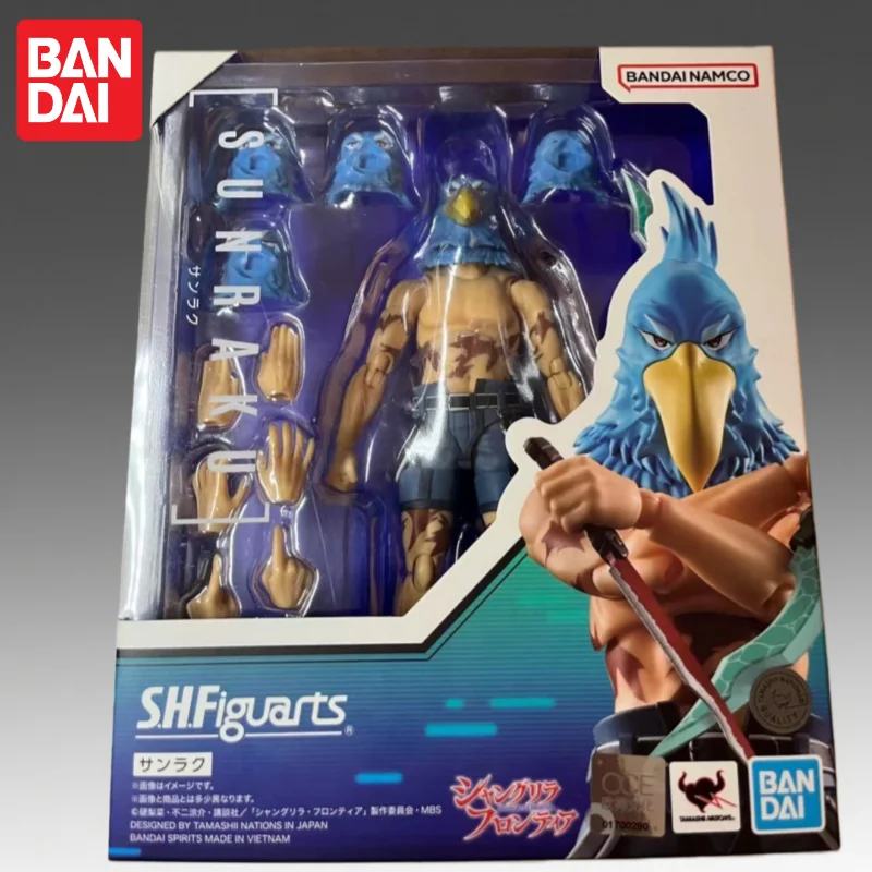 

В наличии: Оригинальная фигурка Bandai S.H.Figuarts Shangri-La Frontier Sang Le, новая, в коробке, персонаж аниме, модель для коллекционирования.