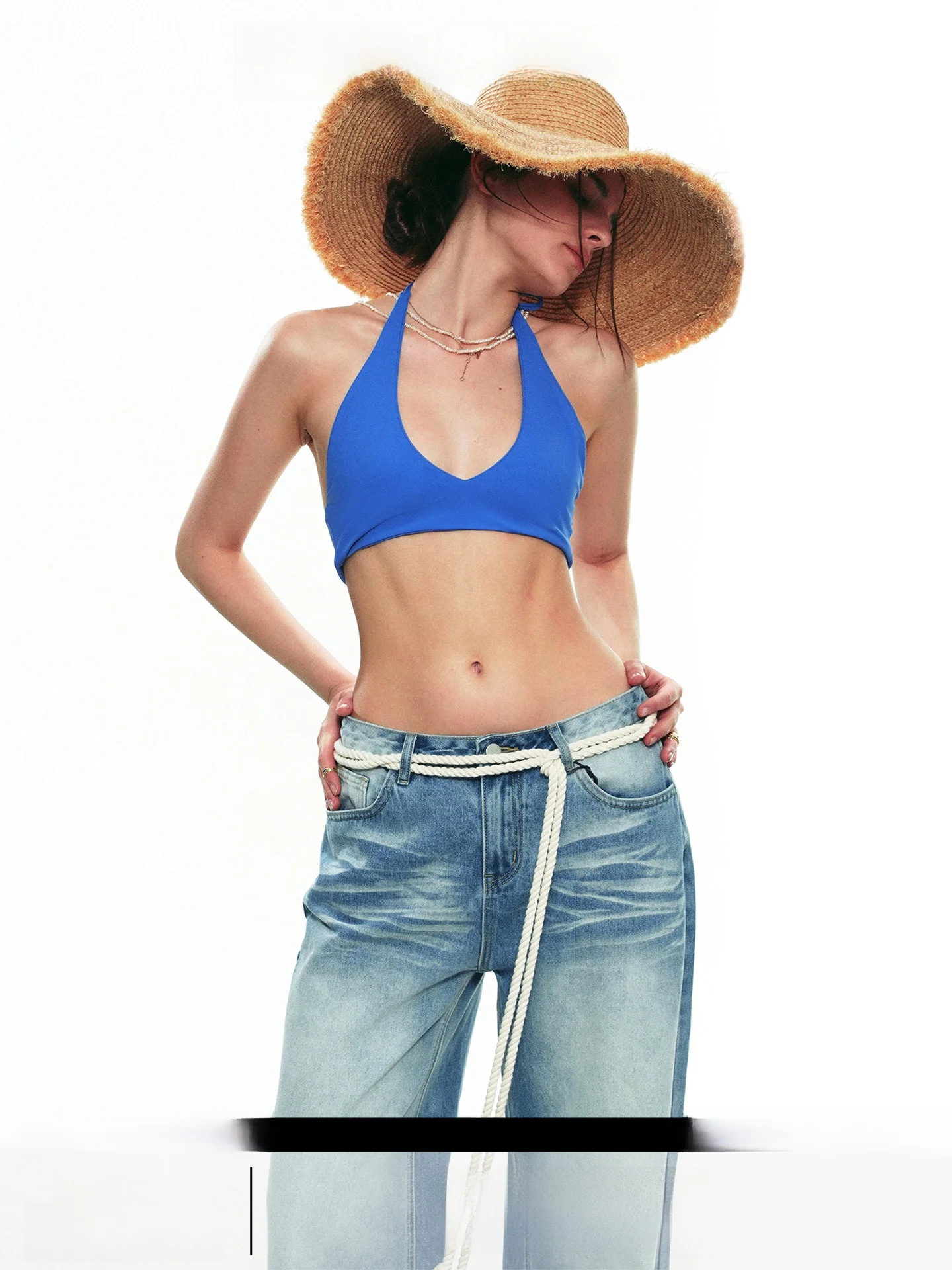

Comfortable Yoga Bra Top Women's Strapless Bandeau Tube Top Backless Design Short Length Original Design Summer New Style