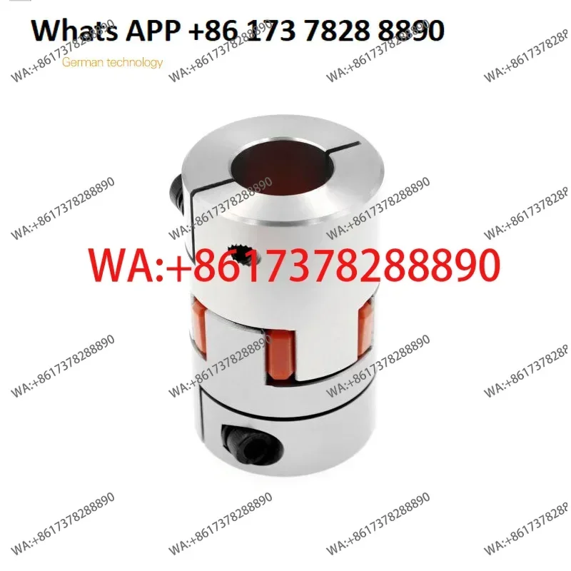 SPCA Plum Blossom Coupling Aluminum Alloy Elastic Coupling Encoder Coupling Screw Connector