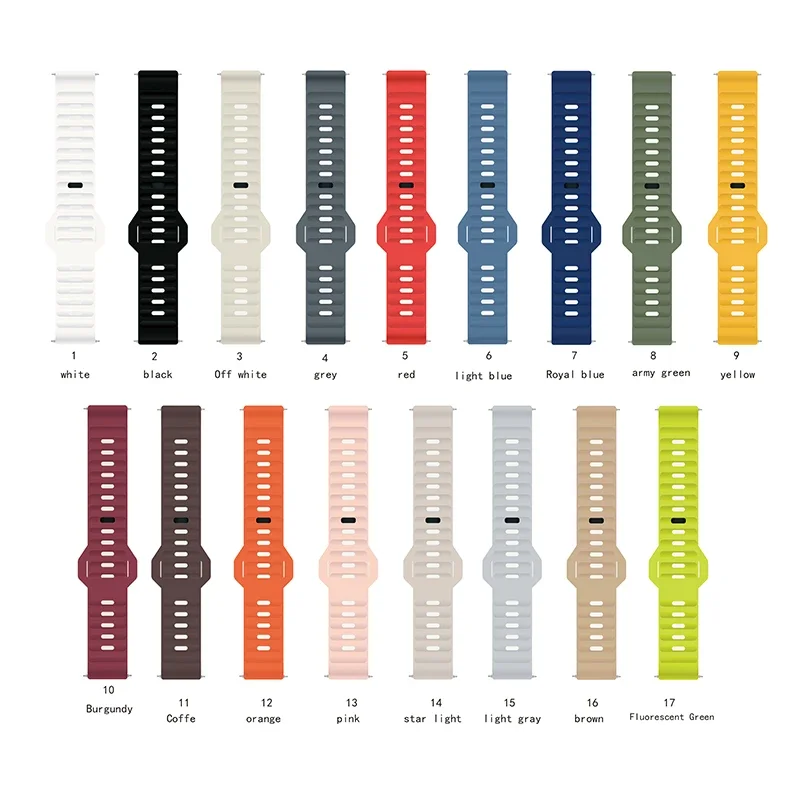 Silicone Strap For Huami Amazfit GTR mini GTR4 GTR3 GTR2 / Balance 2 3 20mm 22mm Wristband Replacement Bracelet