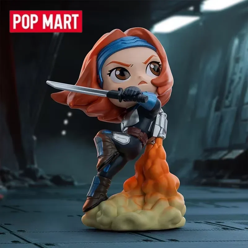 POP MART Star Wars serie mandaloriana caja ciega juguetes caja misteriosa Mistery Caixa figura de acción caja sorpresa Original genuina
