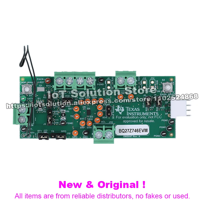 BQ27Z746EVM-047 BQ27Z746 evaluation module Impedance Track technology battery gas gauge with protection solution BQ27Z746EVM 047