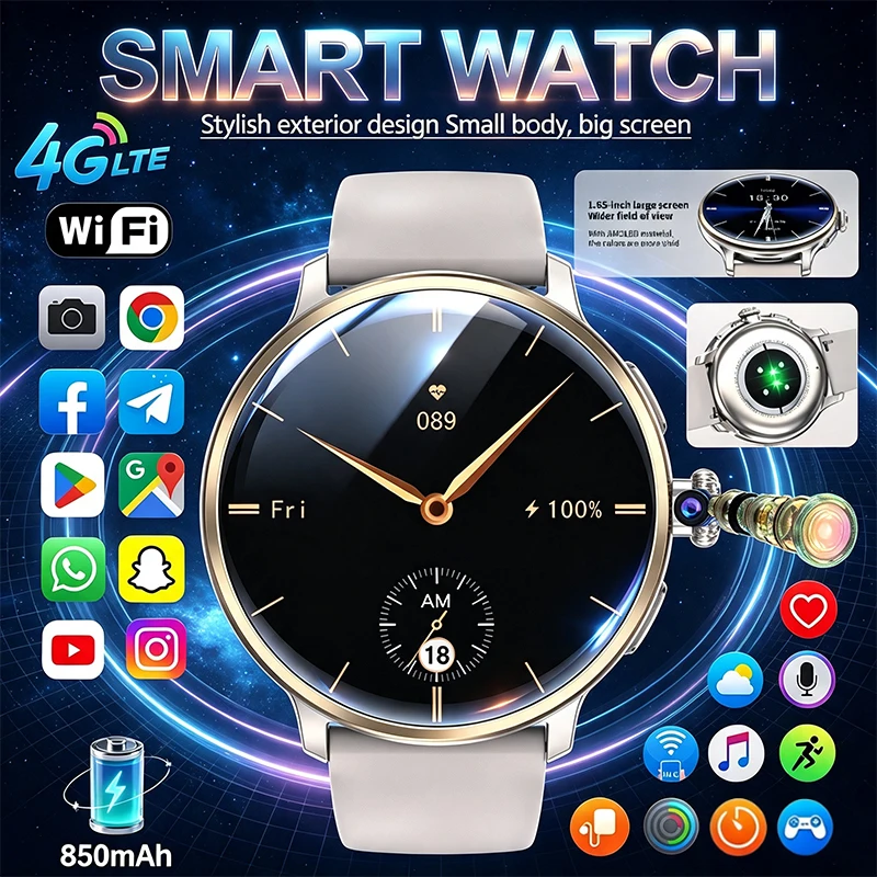 4G Full Network Smart Watch 1.65