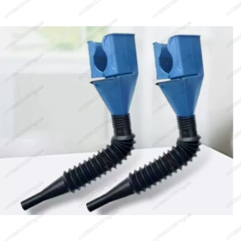 Hands Free Clip Oil Funnel Flexible Spout Plastic Anti-leak Pour Funnel For Garage Car Repair