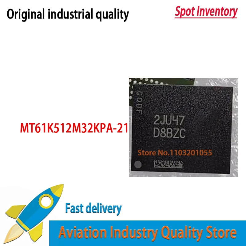 

1PCS/lot D8BZC MT61K512M32KPA-21 NEW and Original in Stock