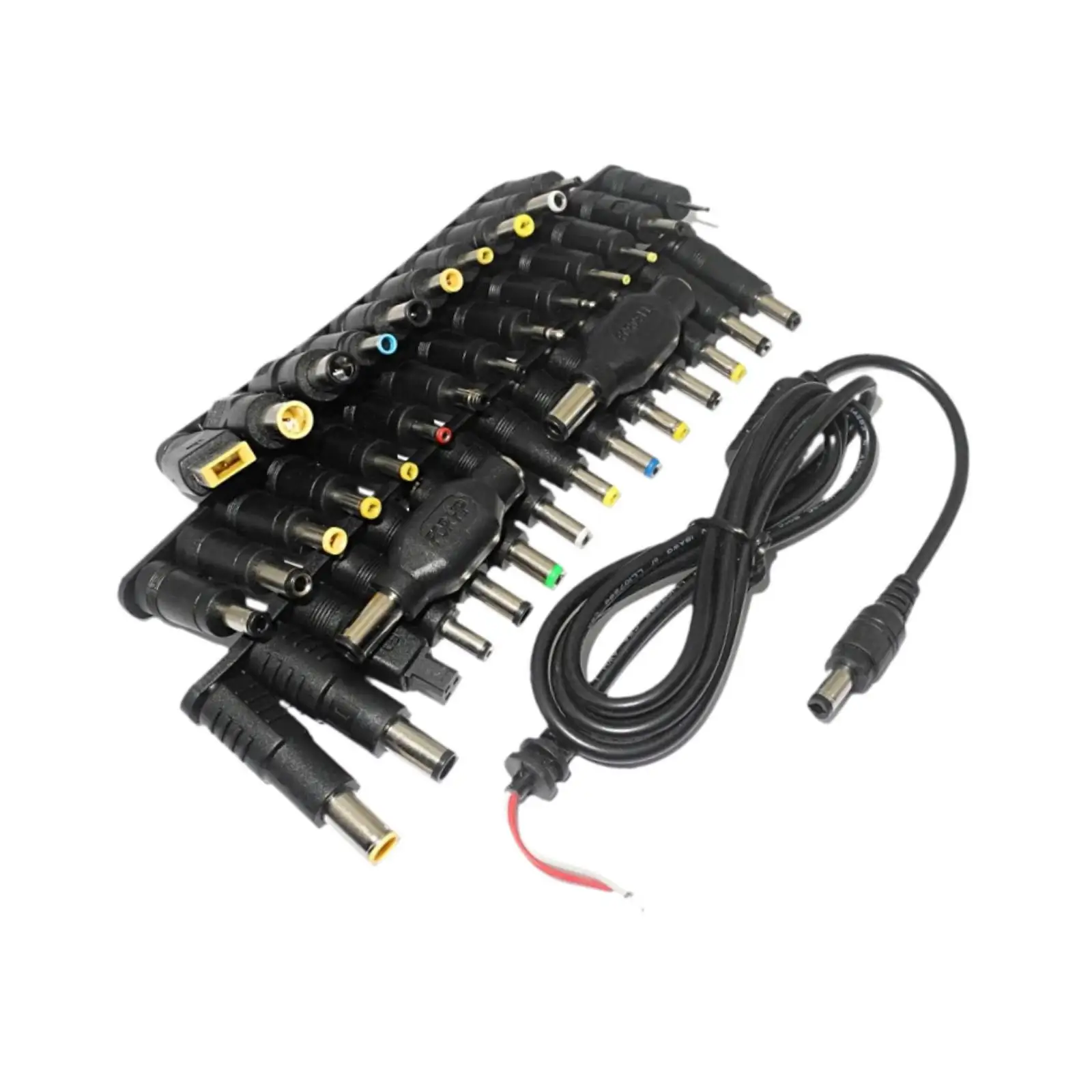 Laptop DC Power Adapter Connectors 5.5x2.1mm Female Jack Accessories Power Supply Plug Laptop Components Jack Tips DC Plug Set