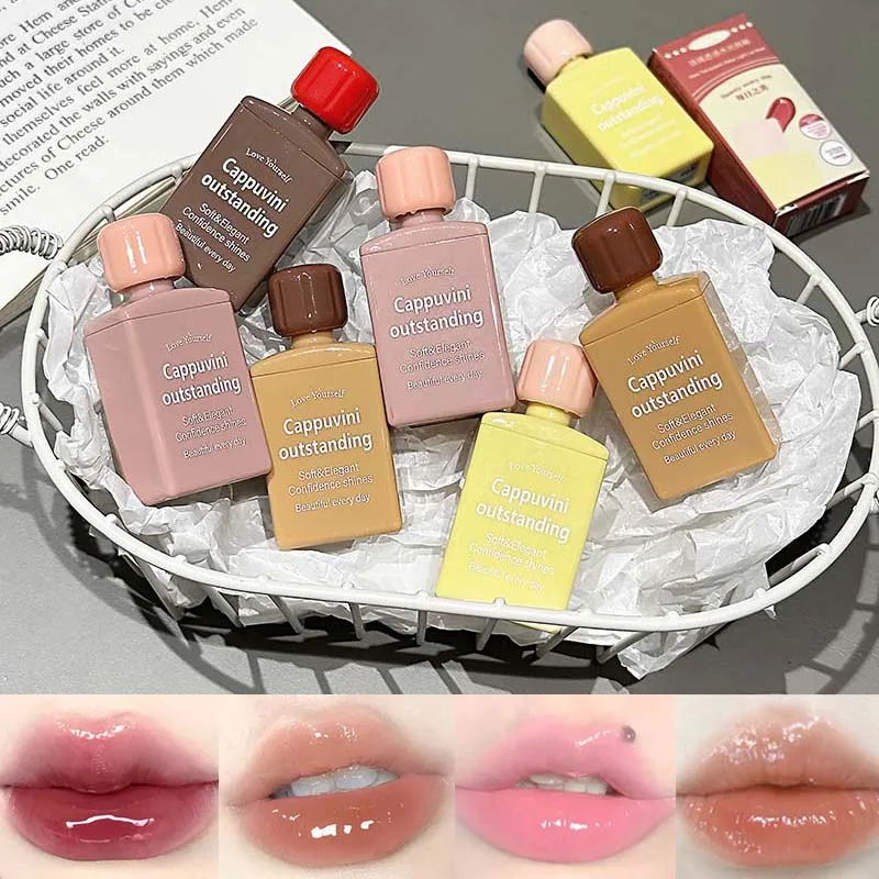 ลิปกลอสเนื้อฉ่ำวาว ให้ความชุ่มชื้น เนื้อสัมผัสเรียบเนียน ติดทนนาน ใช้ง่าย