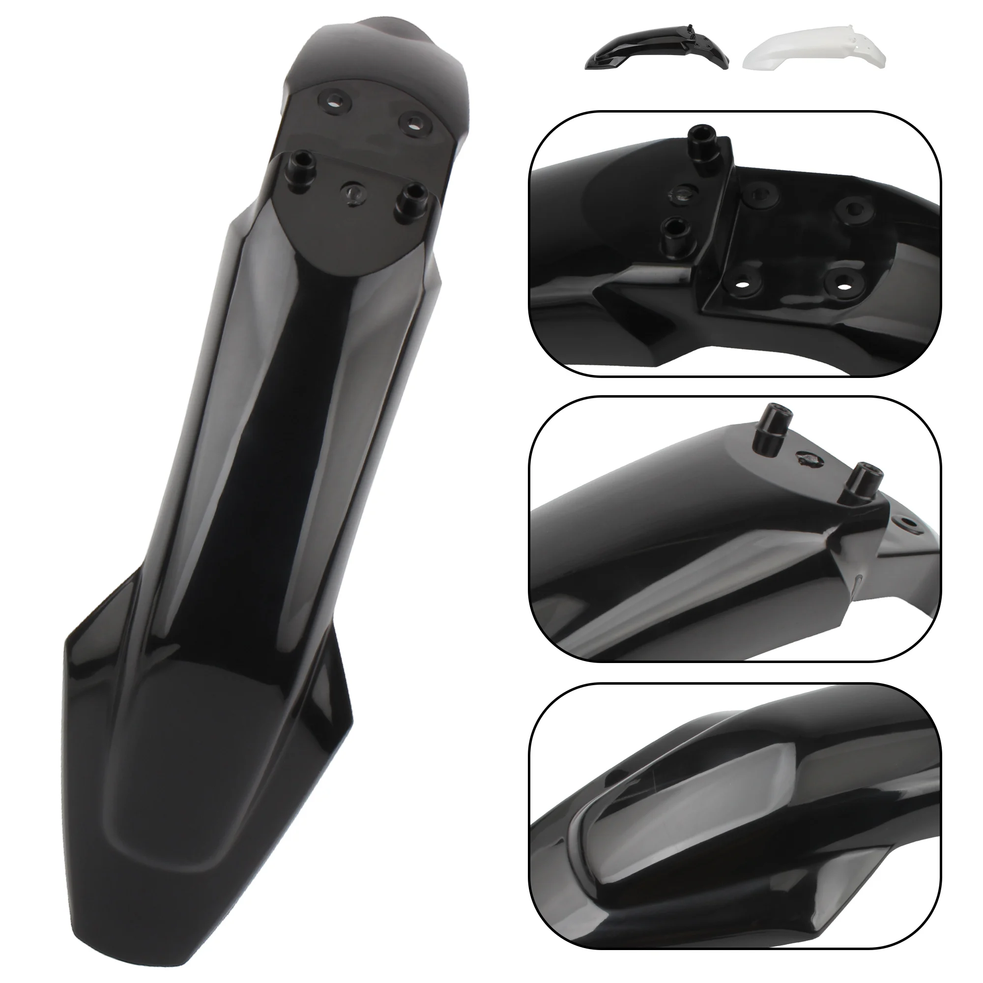 Motorcycle Front Fender for Husqvarna FC FE 250 350 450 TC125 TC250 Racing Motocross Enduro DirtBike Plastic Mudguard Modified view 2