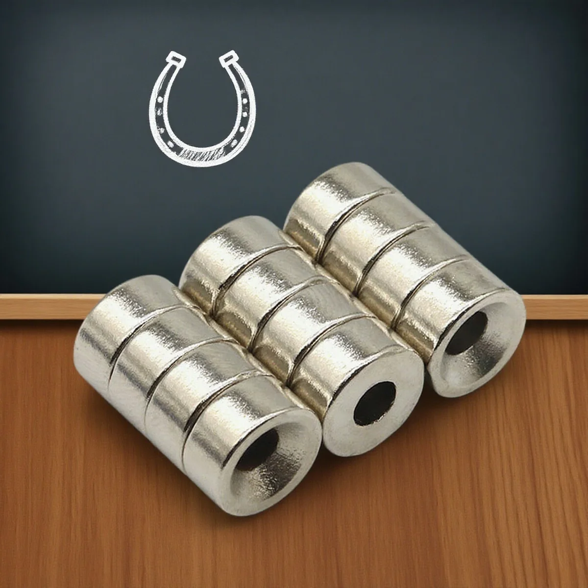 

10x5-4mm Round Small Magnets With Holes, imanes redondos, Practical for Refrigerator, Office - Mini Magnets for Notes, Photos