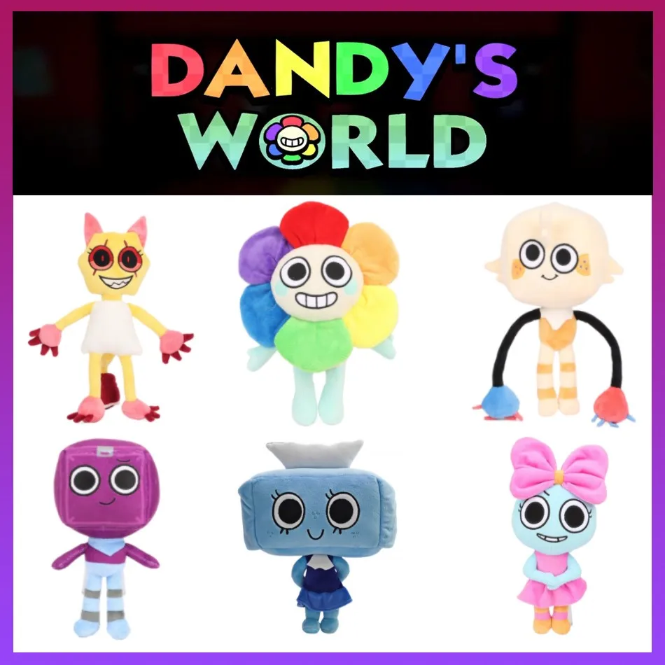 

Новинка, плюшевая милая игрушка Dandy's World, мягкая подушка для детей, подарки, кукла Бир