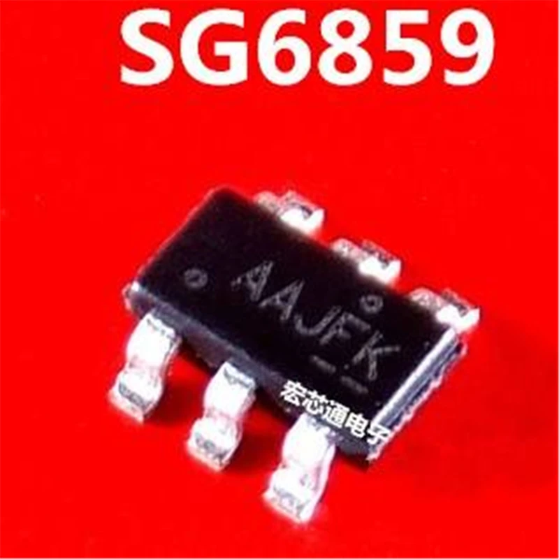 10piece 100% New SG6859 SG6859A SG6859ATZ AA... sot23-6 Chipset