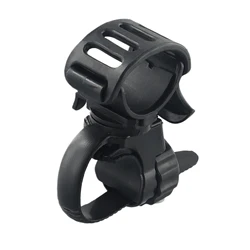 1PC Bicycle Light Bracket 360° Adjustable Flashlight Mount Holder with Anti Slip Clip for MTB Bike Torch Cycling Accessory