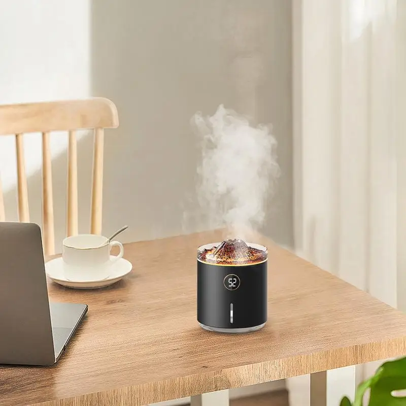 350ml Bedroom Humidifier Mini Ultrasonic Humidifier USB Charging Diffuser Car Aroma Machine Office Air Atomizer For Large Room