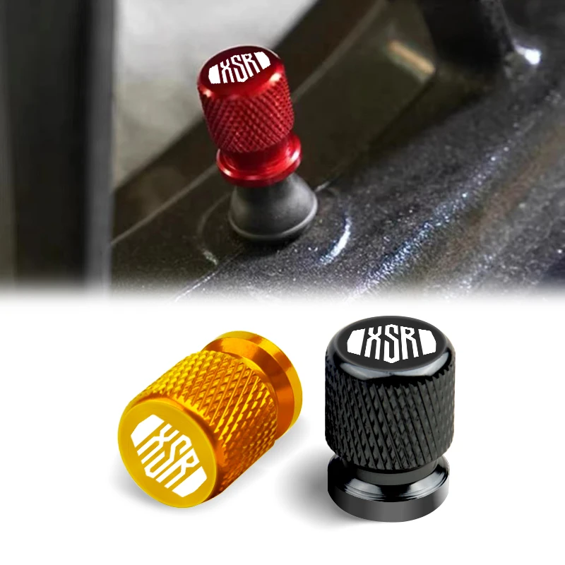 2 Pcs Motorcycle Accessories For YAMAHA XSR700 XSR 700 XSR900 XSR 900 XSR125 155 Metal Tire Valve Air Port Stem Cover Caps