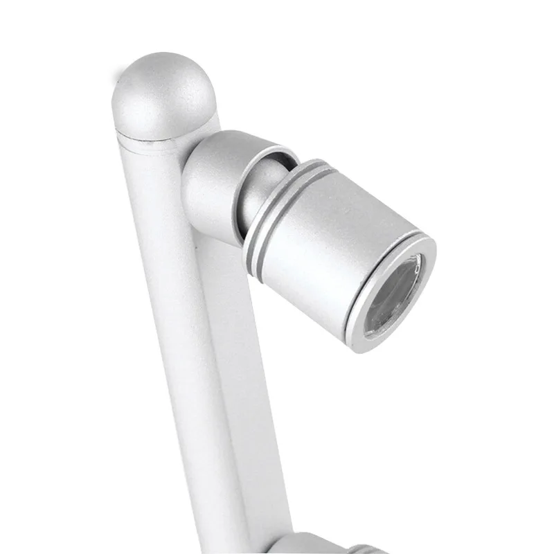 custom.LED Pole Jewelry Display Light 2w 3w 5w Multiple Color Temperatures All Aluminum Modern Simple Jewelry Showcase Spot