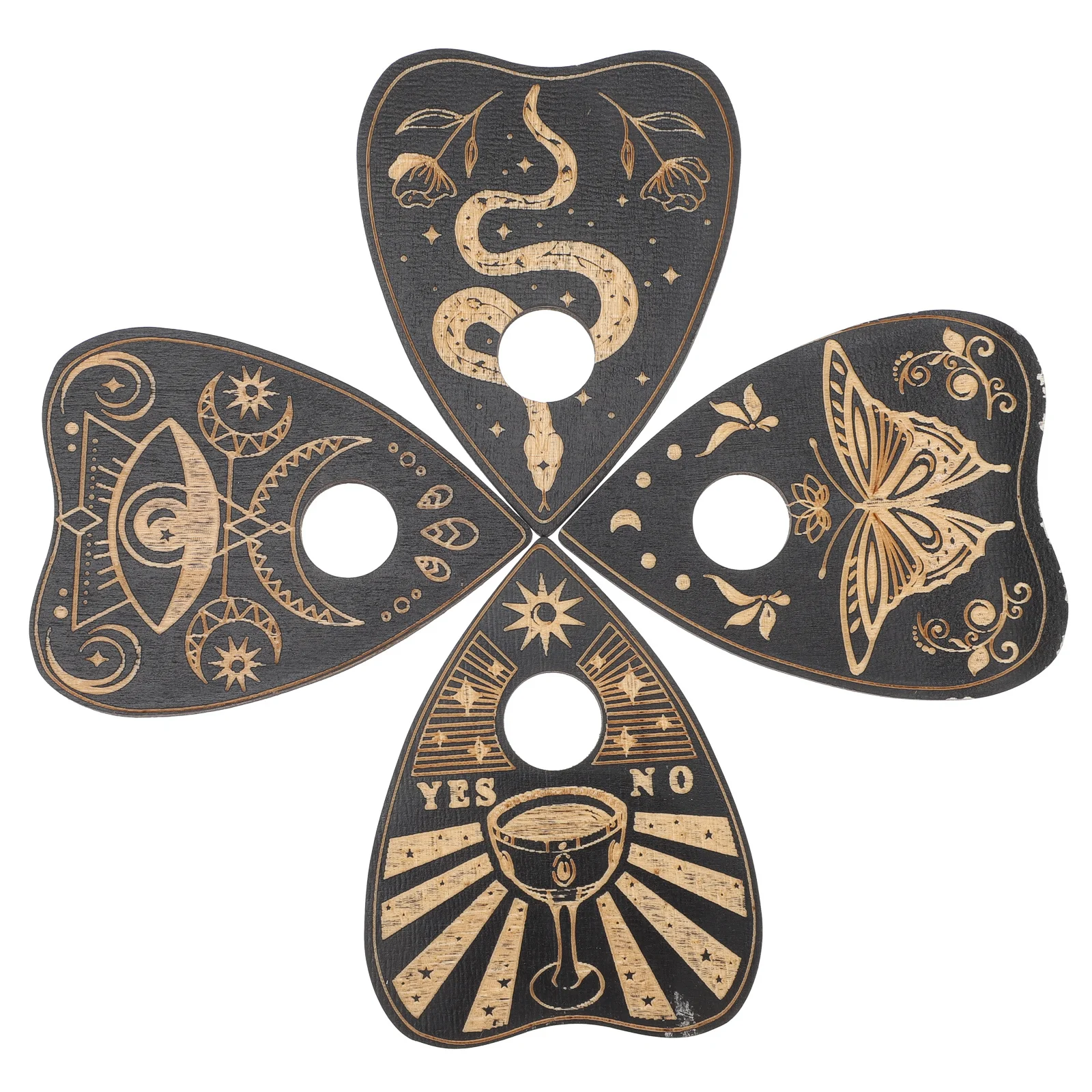 

4Pcs Crystal Sphere Display Stand Wooden Crystal Ball Holder for Desk Shelf Table Display Holder Decorative Sphere